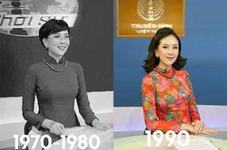Tái hiện hình ảnh 50 năm, MC xinh nhất VTV khiến dân tình bồi hồi