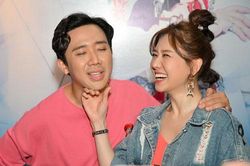 Hari Won chia sẻ những khoảnh khắc hài hước của cô và Trấn Thành khi đi máy bay