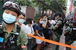 Biểu tình ở Hong Kong, 289 người bị bắt