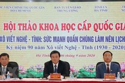 Xô viết Nghệ-Tĩnh: Sức mạnh quần chúng làm nên lịch sử