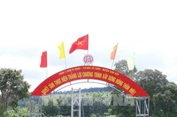Xã đặc biệt khó khăn đầu tiên tại tỉnh Kon Tum đạt chuẩn nông thôn mới
