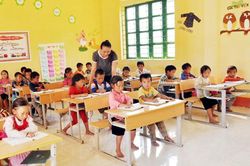 Tiếng trống trường trên núi Hoàng Liên