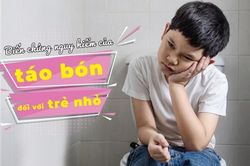 Biến chứng nguy hiểm của táo bón đối với trẻ nhỏ