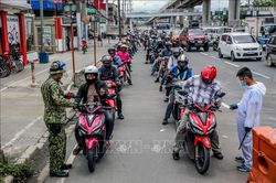 Indonesia và Philippines đều ghi nhận trên 3.000 ca mắc COVID-19 trong ngày