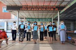 Thêm 4 bệnh nhân Covid-19 ở Quảng Nam khỏi bệnh, xuất viện