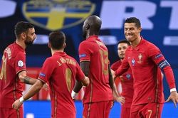 Ronaldo lập cú đúp siêu phẩm, Bồ Đào Nha hạ đẹp Thụy Điển