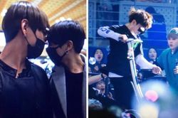 8 lần các thành viên BTS bảo vệ cho nhau trước nguy hiểm