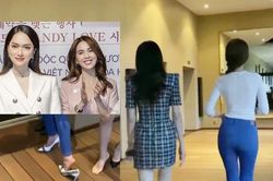 Mải mê lắc hông khoe khéo vòng 3, Ngọc Trinh - Hương Giang nhận 'trái đắng' khiến fan cười đau bụng