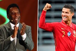 'Vua bóng đá' Pele chúc mừng kỷ lục mới của Cristiano Ronaldo