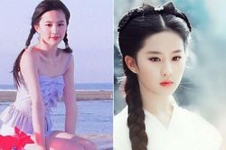 Ảnh dậy thì xinh như mộng của 'thần tiên tỷ tỷ' Lưu Diệc Phi