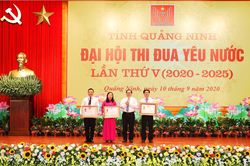 Sở Tư pháp tỉnh Quảng Ninh đón nhận Huân chương lao động hạng Ba