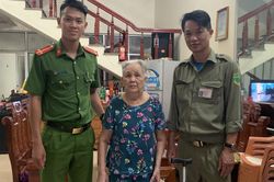Tìm con cho cụ bà đi lạc suốt 2 ngày
