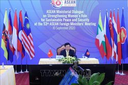 Đối thoại cấp Bộ trưởng Ngoại giao ASEAN về Tăng cường vai trò của Phụ nữ vì hòa bình và an ninh bền vững