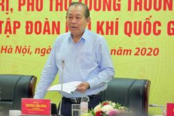 Phó Thủ tướng Thường trực Trương Hòa Bình làm việc tại Petrovietnam