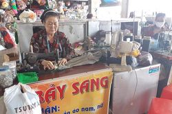Mong muốn có một chỗ ổn định để làm nghề sửa quần áo