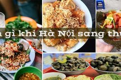 Những món ăn vặt không thể bỏ lỡ khi Hà Nội vào thu