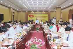 Đồng chí Bộ trưởng Bộ Kế hoạch và Đầu tư thăm và làm việc tại tỉnh ta