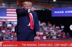 Quang cảnh buổi mít tinh vận động tranh cử gây tranh cãi của Tổng thống Donald Trump