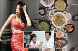 Chiều con gái như bố Hoàng Thùy Linh, nấu cho cả 'mâm cỗ' gửi vào Sài Gòn