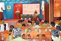 Khai giảng lớp bồi dưỡng kỹ thuật ghi hình, ghi âm trong hỏi cung