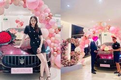 Trầm trồ những món quà khủng nổi tiếng showbiz Việt