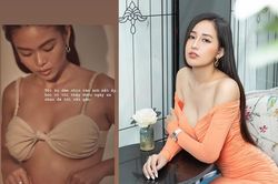 Mâu Thủy khoe nội y táo bạo, Mai Phương Thúy diện váy trễ vai gợi cảm