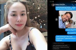 Được 'trai Tây' nhắn tin làm quen, vợ cũ Thành Trung 'đọc vị' lừa đảo và lên tiếng cảnh báo hội chị em