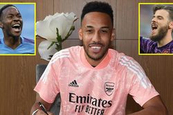 Aubameyang gia hạn với Arsenal, Top 10 cầu thủ lương cao nhất nước Anh thay đổi ra sao?