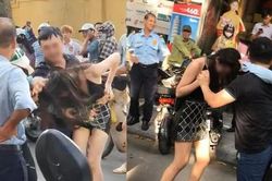 Công an vào cuộc điều tra vụ đánh ghen trên phố Lý Nam Đế