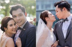 Đám cưới Tình Yêu Và Tham Vọng: Phương ôm bụng bầu sắp đẻ, được chồng bế chạy 1 vòng