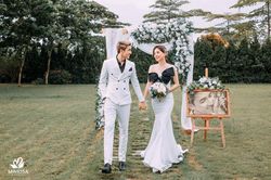 Mê mẩn ảnh cưới nhẹ nhàng, sang trọng tại Mimosa Wedding