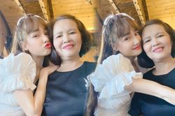 Đăng ảnh bên mẹ, Nhã Phương khiến người hâm mộ lo 'sốt vó' khi mắt đỏ ngòm nổi cả vân máu