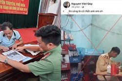 Triệu tập người đàn ông ở Vĩnh Phúc đăng ảnh xúc phạm CSGT