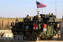 Quân đội Mỹ lại tăng cường triển khai quân sự ở Đông Bắc Syria