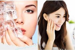 Tổng hợp các tuyệt chiêu làm đẹp da nhanh chóng bằng đá lạnh