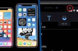 Vì sao iPhone xuất hiện chấm tròn màu cam và màu xanh sau khi cập nhật iOS 14?