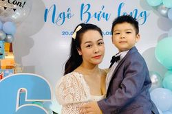 Nhật Kim Anh đăng ảnh mừng sinh nhật bên con trai, không quên 'cà khịa' nhà chồng cũ tính sai tuổi của con