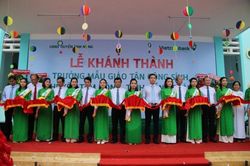Khánh thành trường mẫu giáo Tân Công Sính
