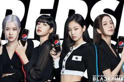 Nhóm BLACKPINK trở thành gương mặt đại diện mới của thương hiệu Pepsi