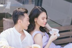 Than thở vì phải trông con cho vợ đi cafe, Cường Đô La lập tức bị Đàm Thu Trang 'phản pháo cực mạnh'