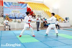 Giải karatedo huyện Vĩnh Cửu mở rộng năm 2020