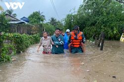 Mưa lũ ảnh hưởng hàng nghìn hộ gia đình tại tỉnh Preah Sihanouk, Campuchia