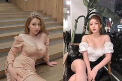 Thời trang trễ nải gây 'nóng mắt' của 'bông hồng lai' 18 tuổi