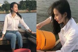 Angela Phương Trinh 'gây sốt' với góc nghiêng xinh 'động lòng người'