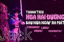 MV Hoa hải đường của Jack đang 'công phá' top trending trong và ngoài nước như thế nào?