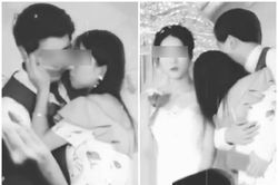 Người yêu cũ xông vào ôm chú rể khóc sướt mướt, bỏ mặc cô dâu đứng bên cạnh