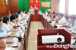 Ban chấp hành Đảng bộ TP.Biên Hòa triển khai công tác cán bộ