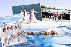 Vbiz mấy ai chơi lớn như Hương Giang, Ngọc Trinh đã mở tiệc trên du thuyền là chơi dress code chanh xả