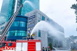 Diễn tập chữa cháy và cứu nạn, cứu hộ cấp tỉnh tại tòa nhà Sonadezi