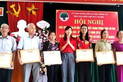 Đồng Hỷ: Biểu dương cán bộ Hội Người cao tuổi tiêu biểu